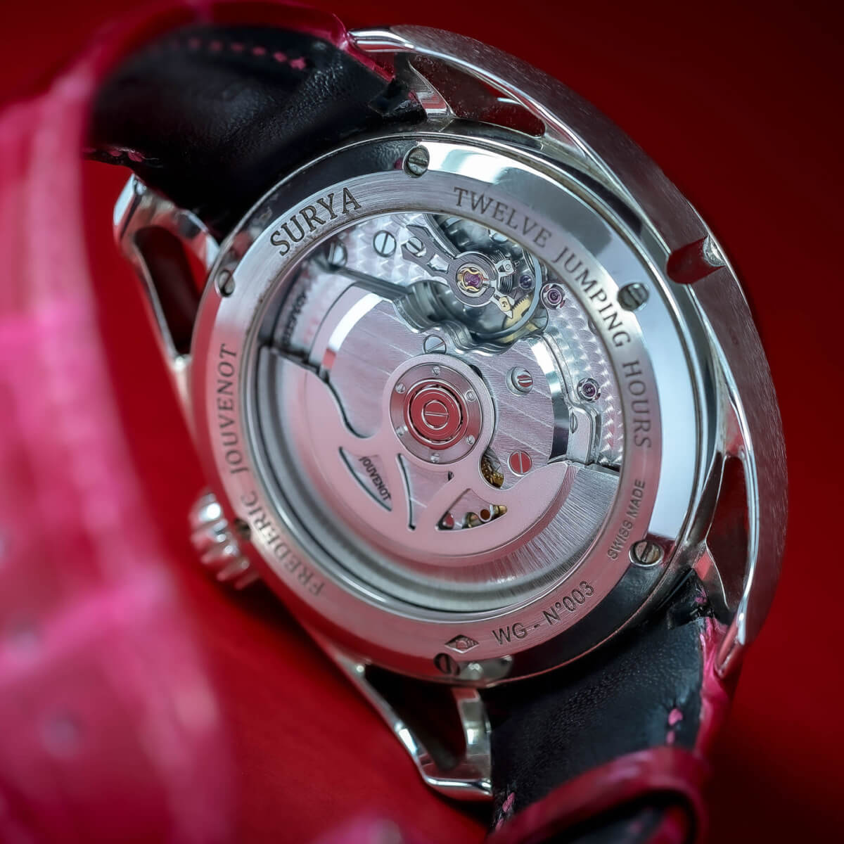 Surya White Gold Pink Sapphire