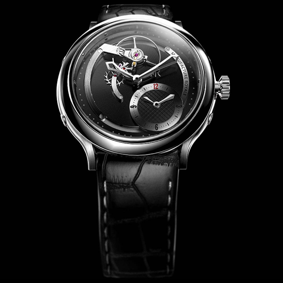 Manufacture Royale 1770 Haute Voltige Steel/Black Dial Manufacture Royale 1770 Haute Voltige Steel/Black Dial