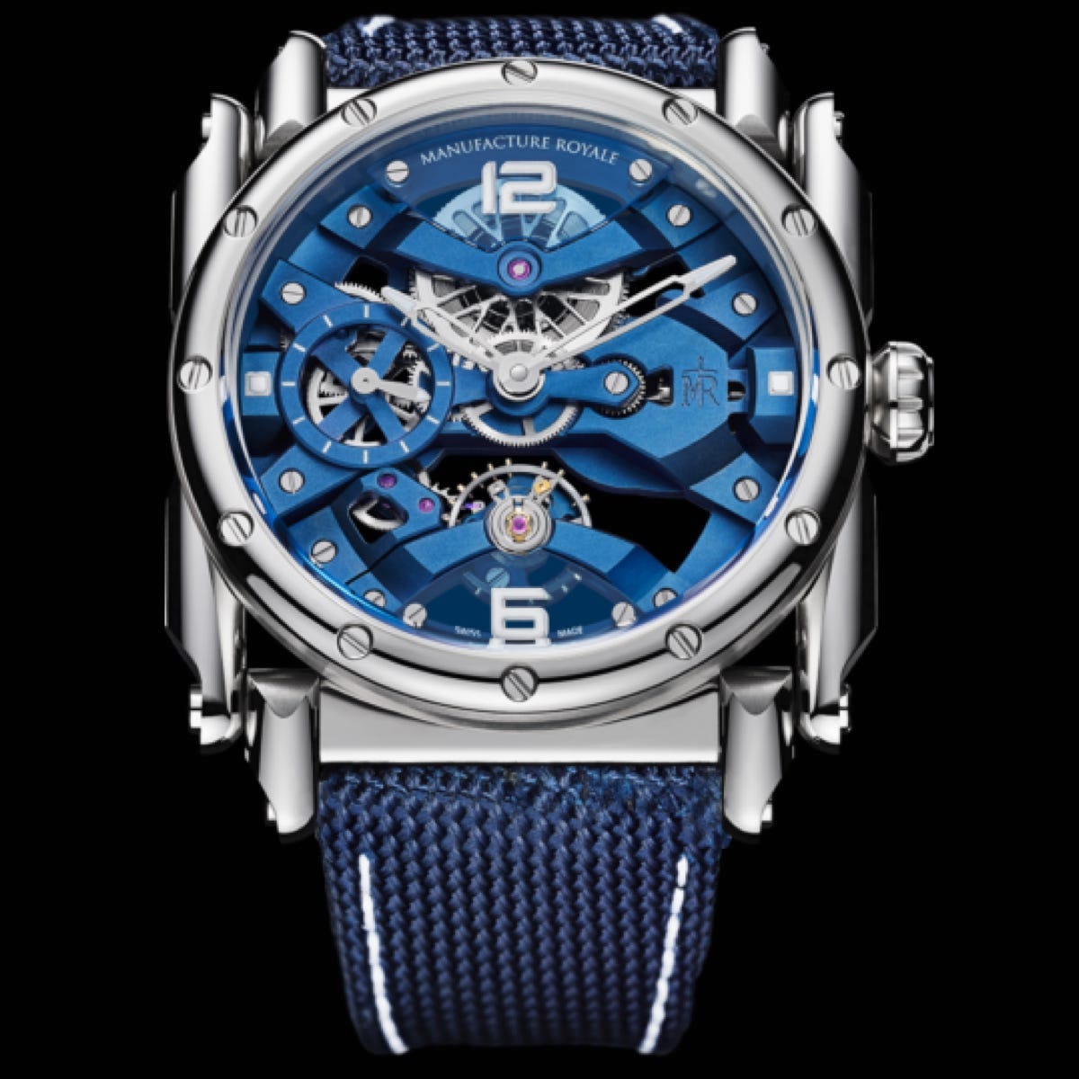MANUFACTURE ROYALE ADN SPIRIT STEEL BLUE MANUFACTURE ROYALE ADN SPIRIT STEEL BLUE