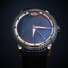 GoS Sarek Midnight Blue Handcrafted Moose Leather Strap