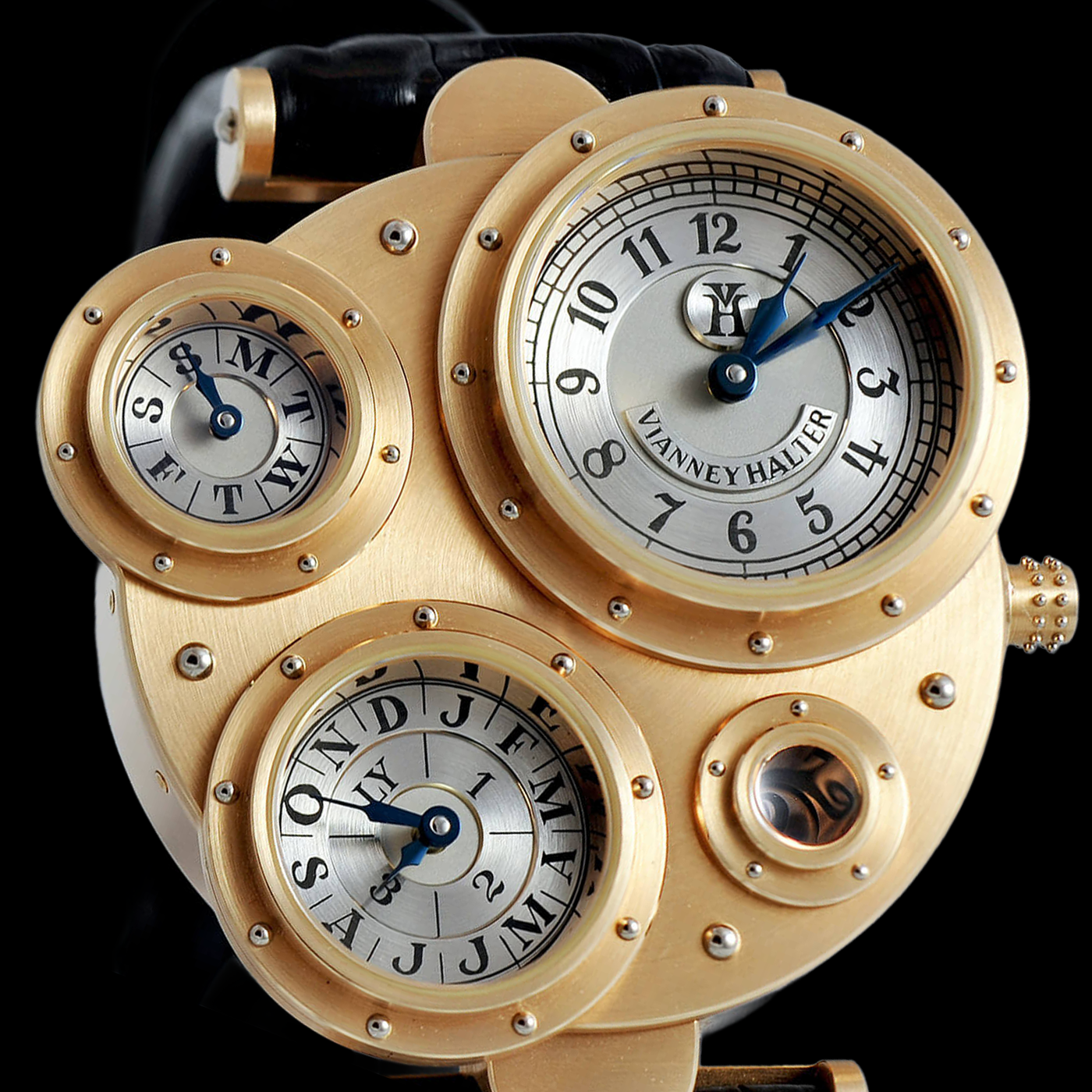 ANTIQUA PERPETUAL CALENDAR PINK GOLD