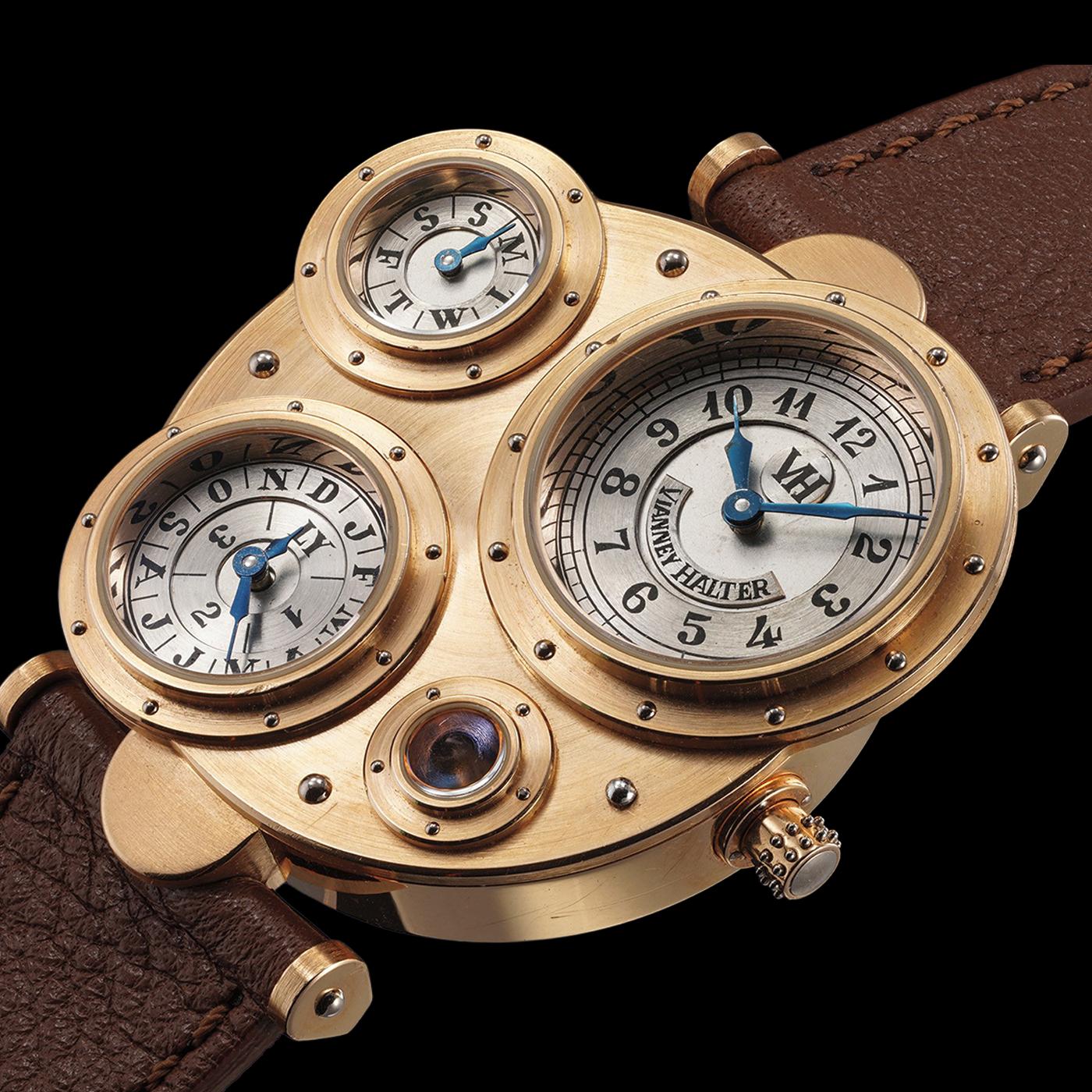 ANTIQUA PERPETUAL CALENDAR PINK GOLD