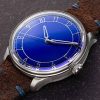 SARTORY BILLARD SB04 BLUE POLISHED TITANIUM DIAL STEEL