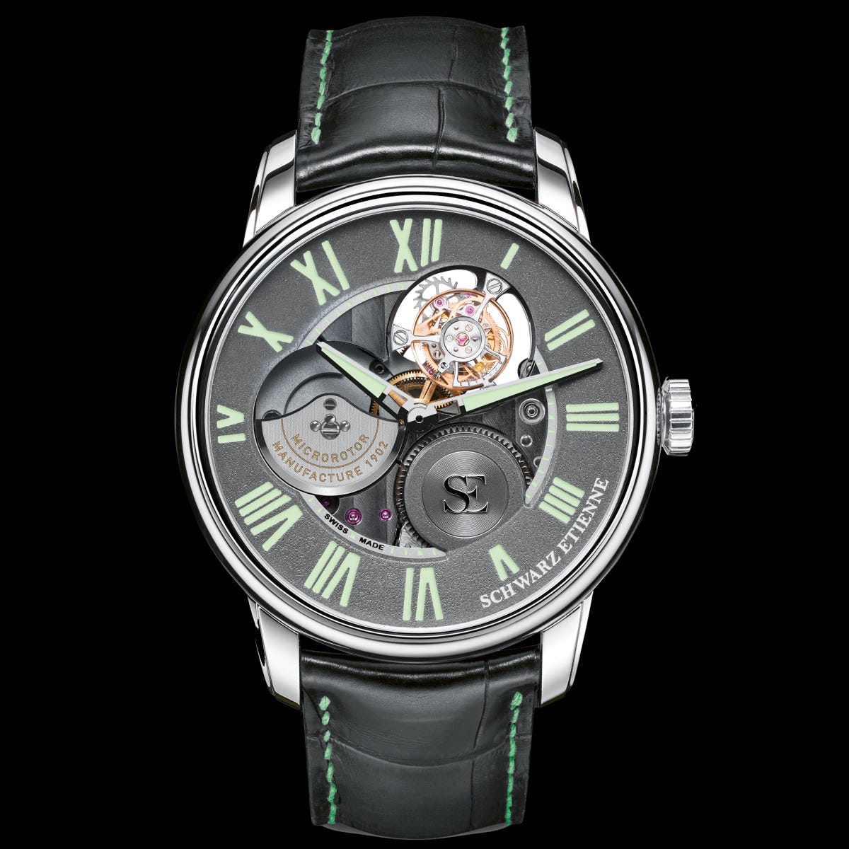 SCHWARZ ETIENNE LA-CHAUX-DE-FONDS FLYING TOURBILLON REF. WCF09TSE06SS01AA SCHWARZ ETIENNE LA-CHAUX-DE-FONDS FLYING TOURBILLON REF. WCF09TSE06SS01AA