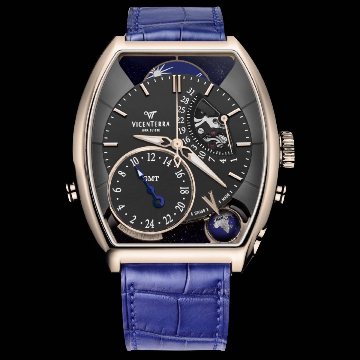 VICENTERRA GMT-3 TOME 3 RED GOLD 5N