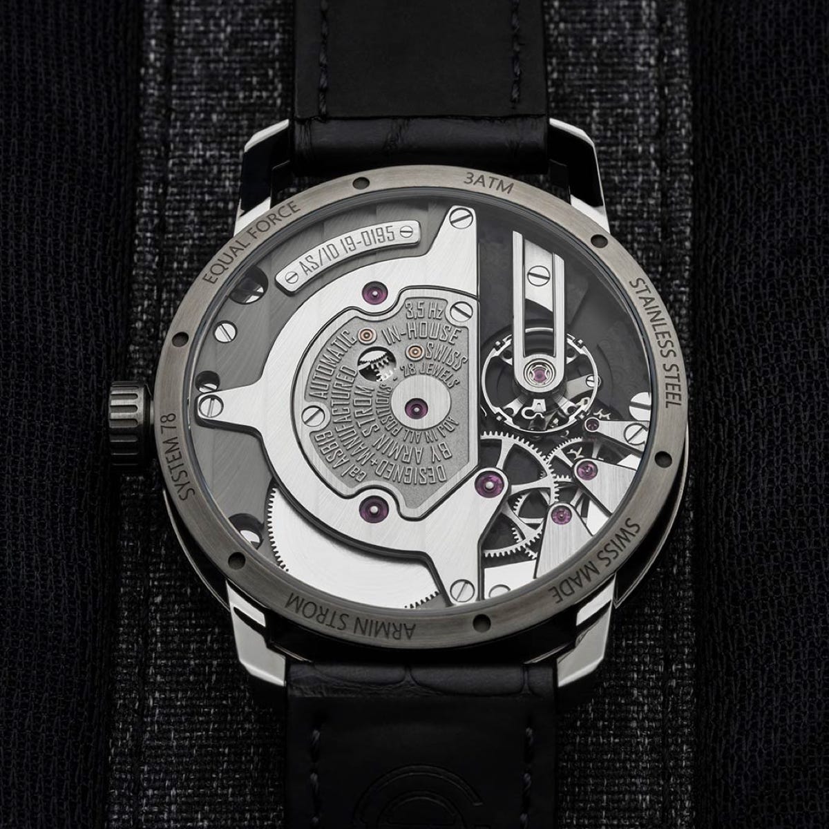 ARMIN STROM GRAVITY EQUAL FORCE ULTIMATE SAPPHIRE CASEBACK