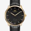 WALTZ N°1 GOLD BY CARL SUCHY – WITH BLACK DIAL