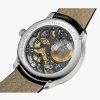 WALTZ N°1 SKELETON BY CARL SUCHY – STAINLESS STEEL WITH BLACK DIAL CASEBACK