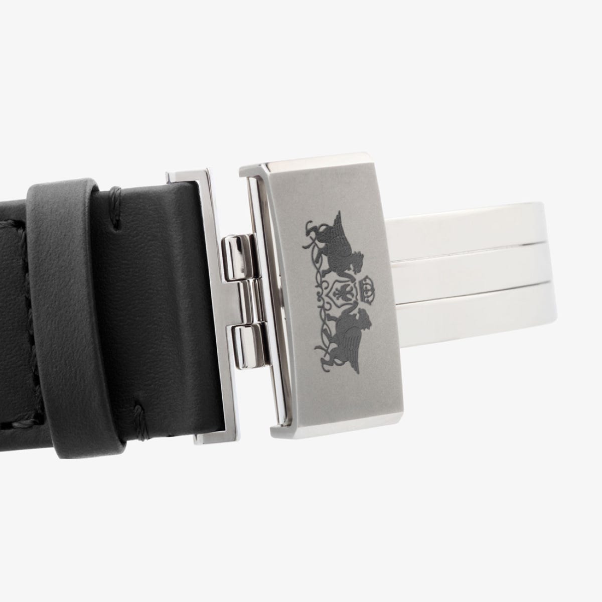 WALTZ N°1 SKELETON BY CARL SUCHY – STAINLESS STEEL WITH WHITE DIAL BUCKLE