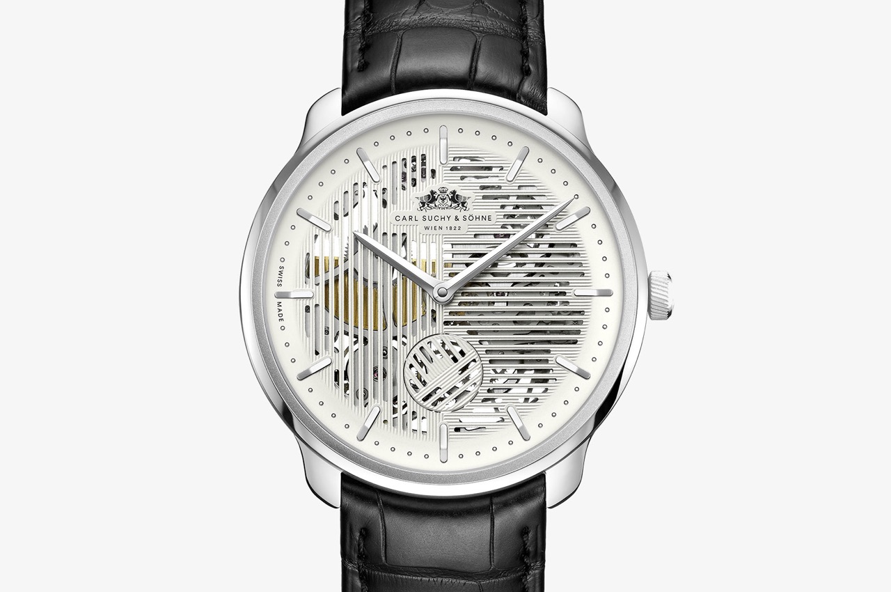 WALTZ N°1 SKELETON BY CARL SUCHY – STAINLESS STEEL WITH WHITE DIAL REVIEW