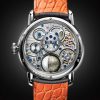 ARNOLD & SON LUNA MAGNA PLATINUM METEORITE CASEBACK
