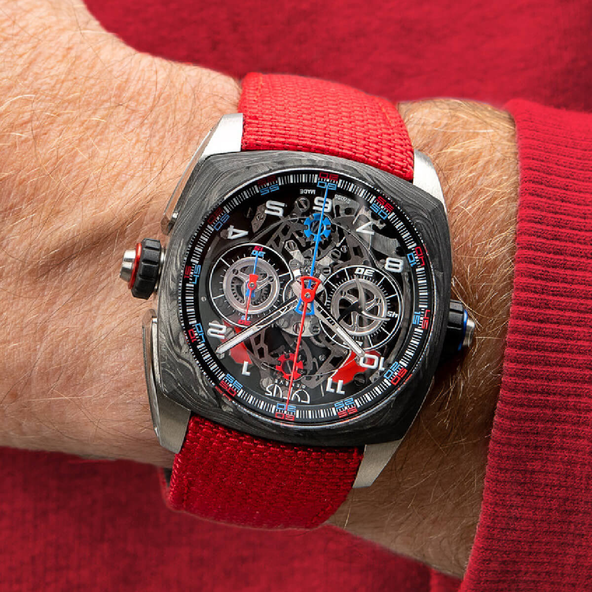 CYRUS KLEPCYS DICE RACING TITANIUM WRIST