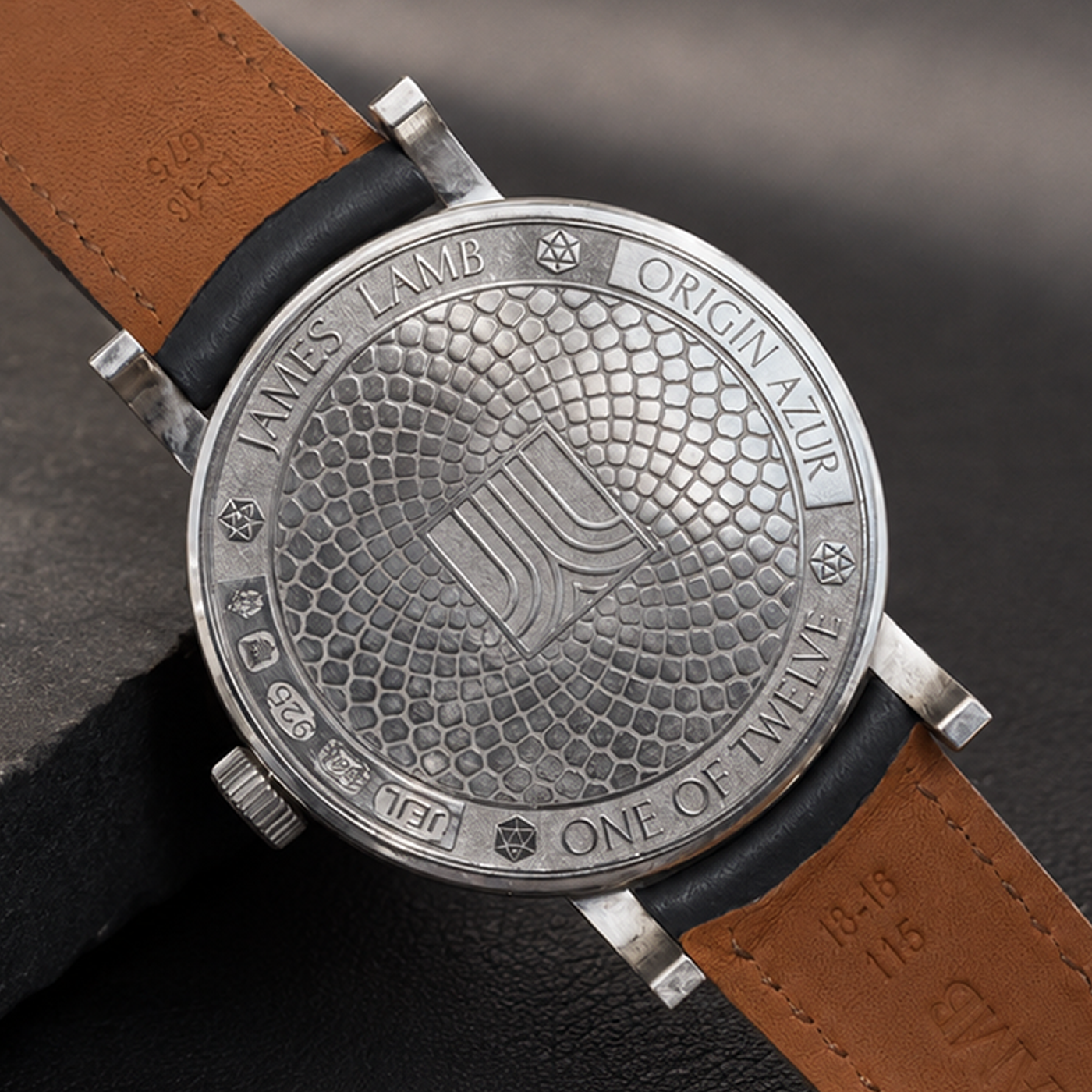 James Lamb Origin Azur | The Limited Edition Caseback