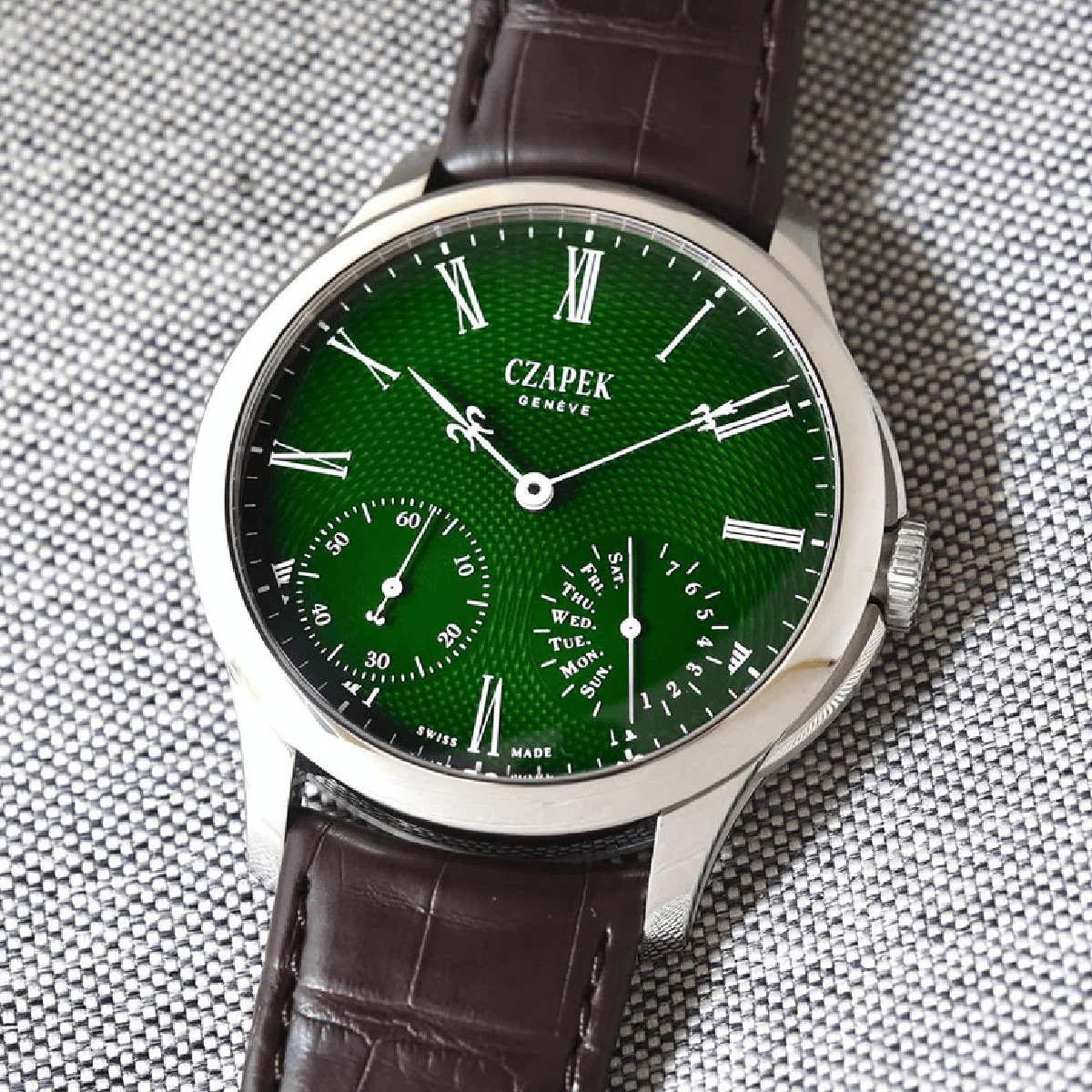 CZAPEK QUAI DES BERGUES EMERALD GREEN