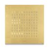 QLOCKTWO LARGE CREATOR'S EDITION GOLD