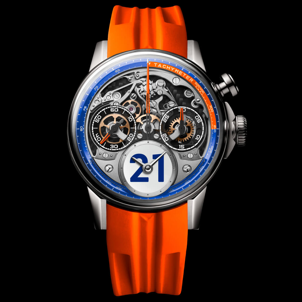 LOUIS MOINET TIME TO RACE ORANGE PAPAYA 01