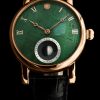 CHRISTIAAN VAN DER KLAAUW REAL MOON JOURE GREEN METEORITE ROSE GOLD 03