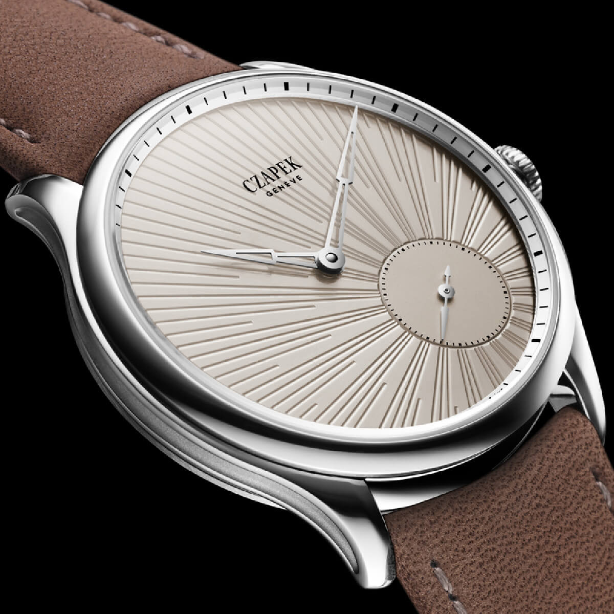 CZAPEK PROMENADE GUILLOCHÉ SOLEIL IVOIRE 02