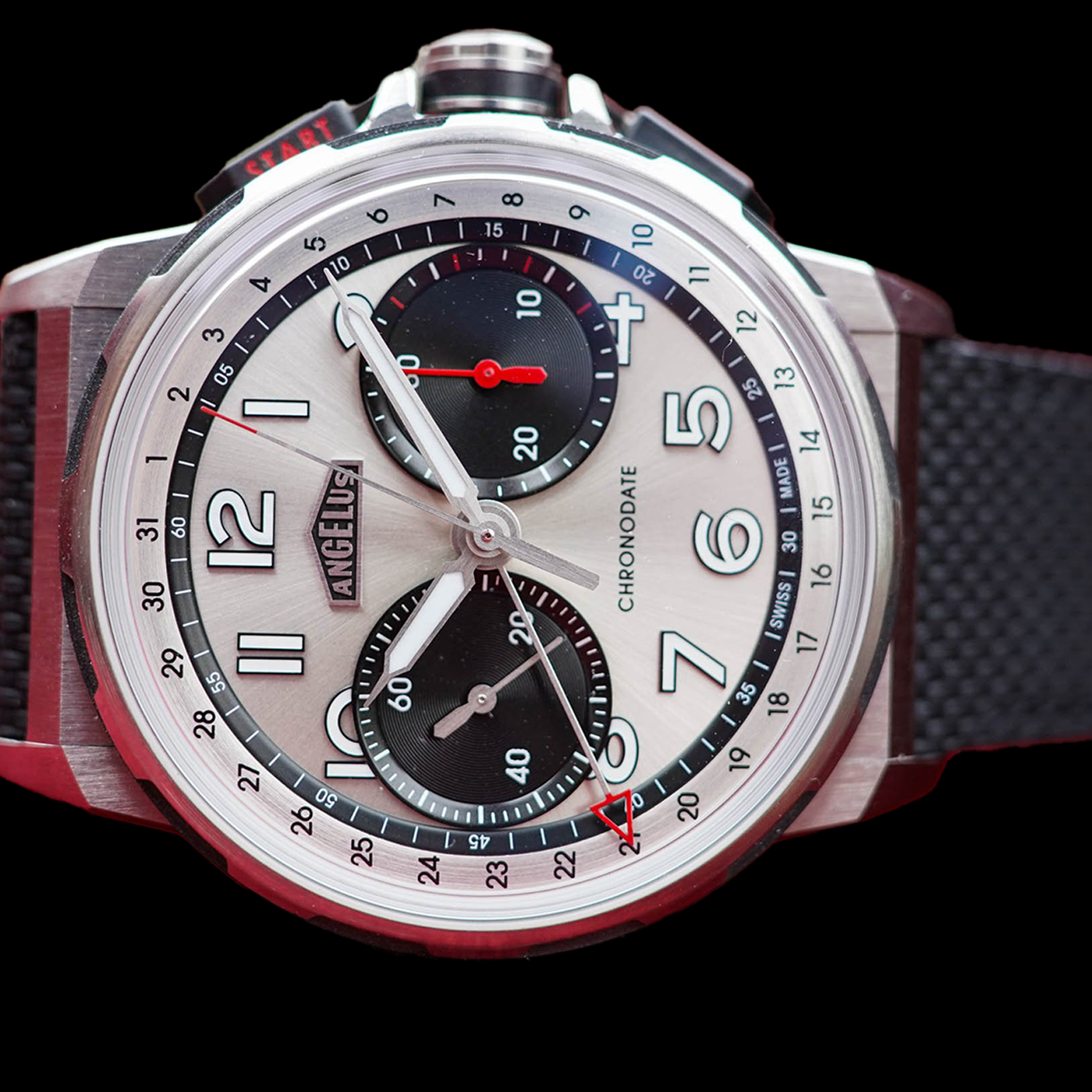 Chronodate Titanium Magnetic Silver