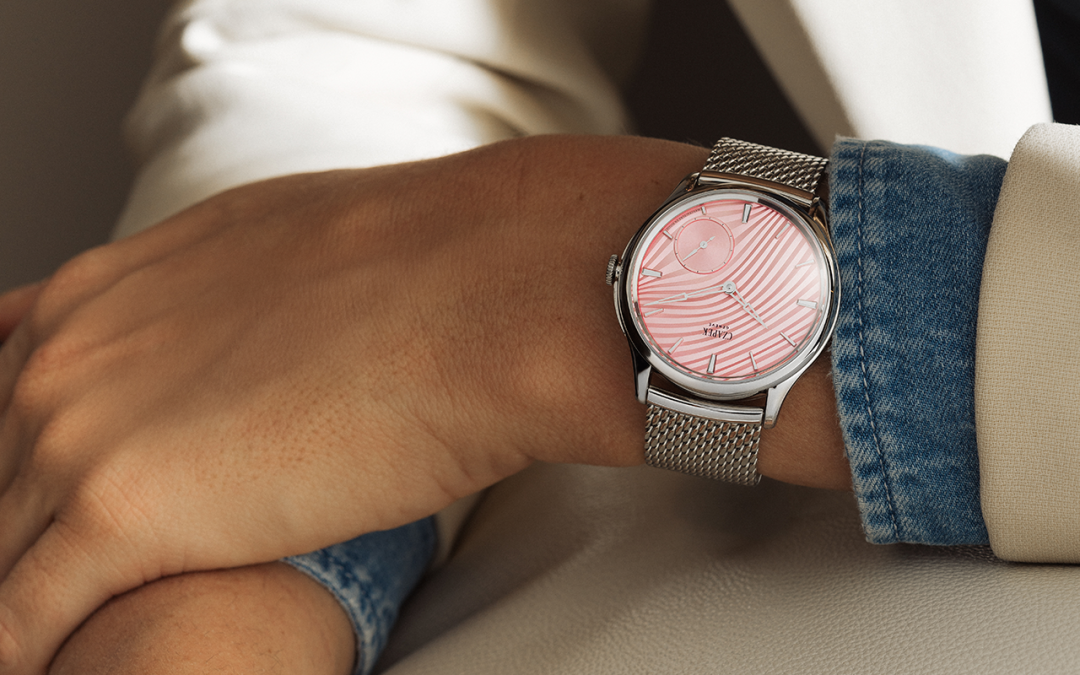 Czapek Promenade Plissé Rose