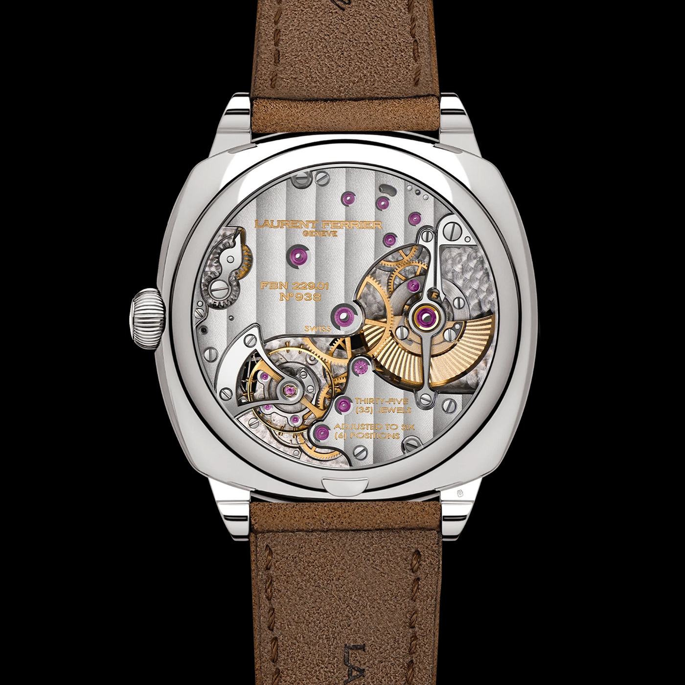 Laurent Ferrier Square Micro-Rotor Evergreen