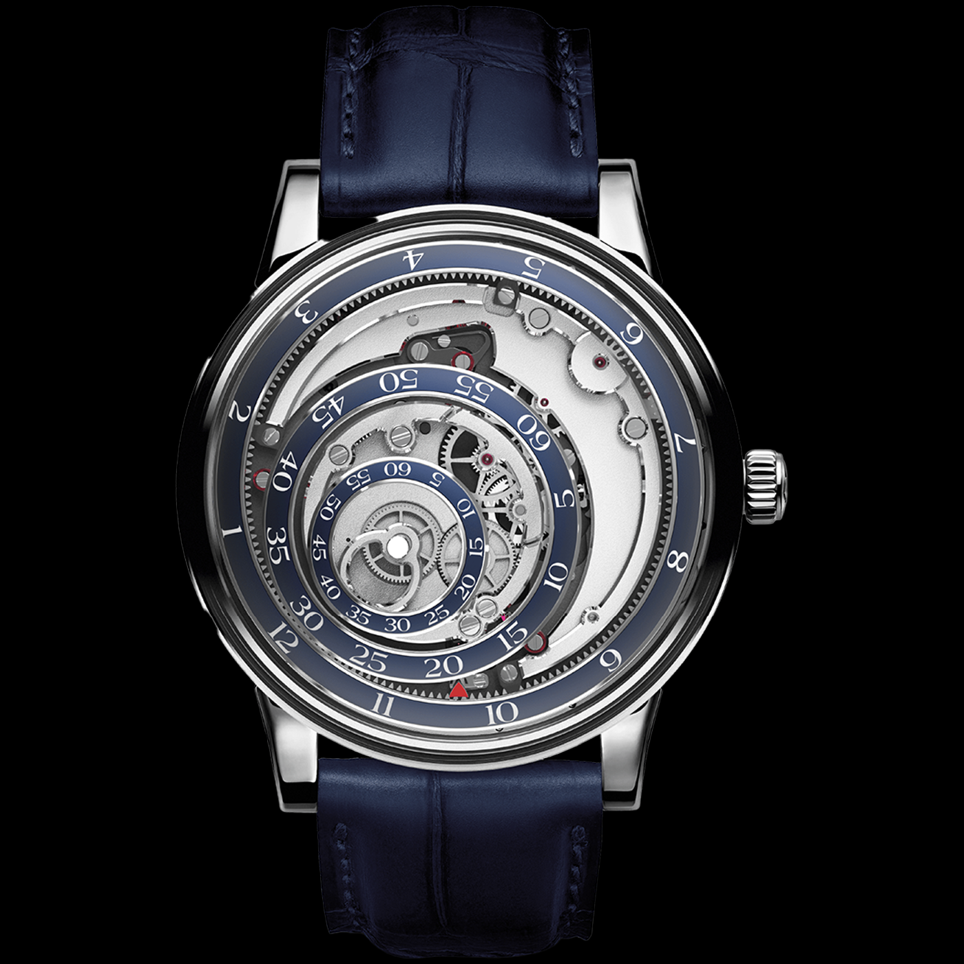 Une Folle Journée Rhodium Plated Edition Blue Une Folle Journée Rhodium Plated Edition Blue