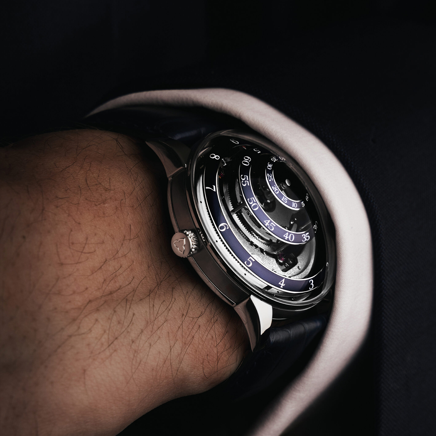 Une Folle Journée Rhodium Plated Edition Blue Une Folle Journée Rhodium Plated Edition Blue