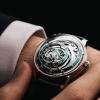 Une Folle Journée Rhodium Plated Edition Green