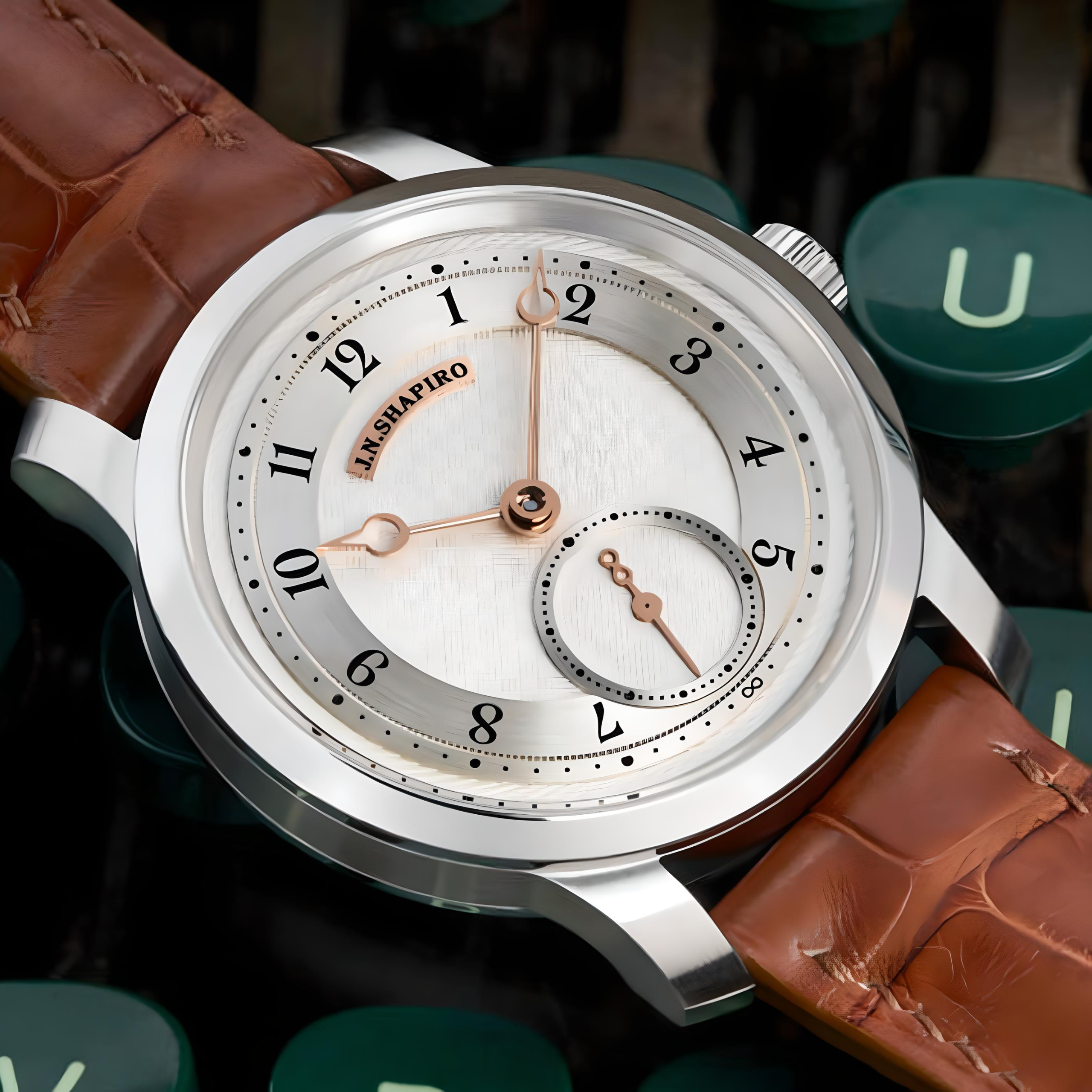Infinity Series Pure Frosted Silver Dial