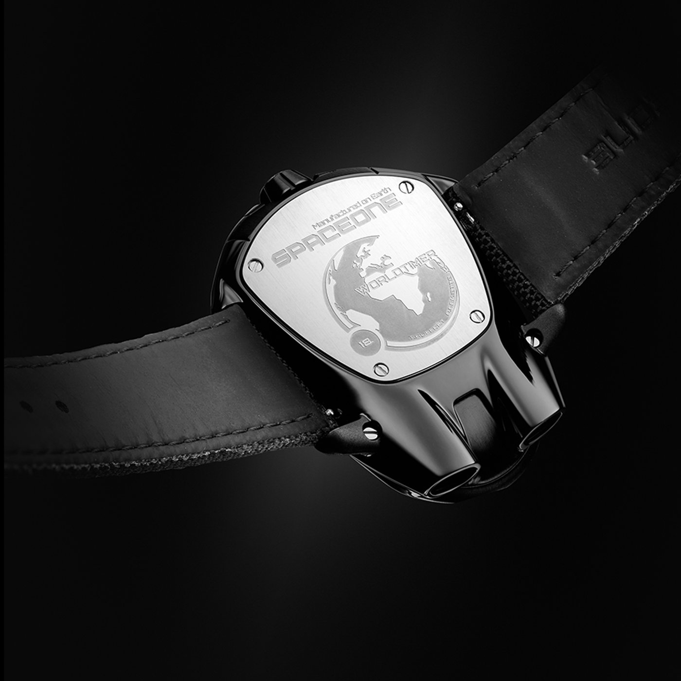 SPACEONE WORLDTIMER BLACK 2