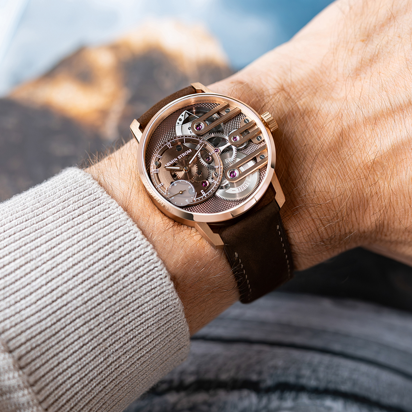 Armin Strom Gravity Equal Force Rose Gold RG24-GEF.SA
