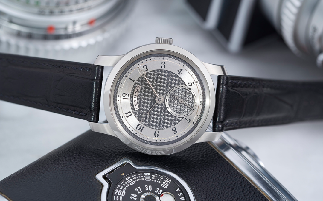 J.N. Shapiro Infinity Series Pure Black Zirconium Dial