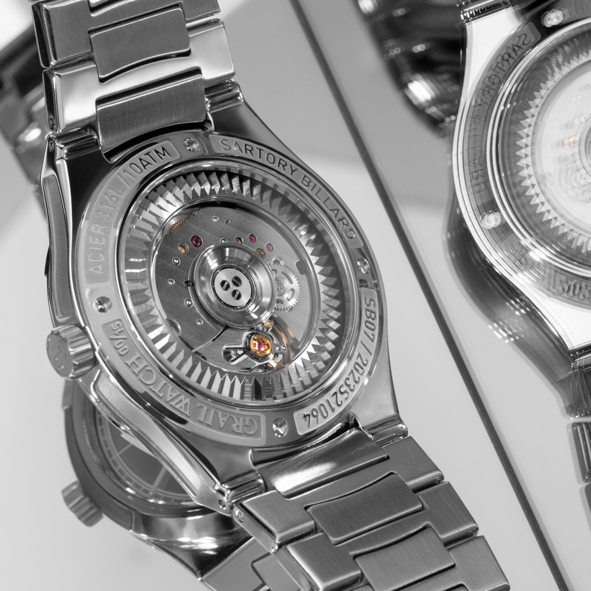 Sartory Billard SB07 Ghost caseback s