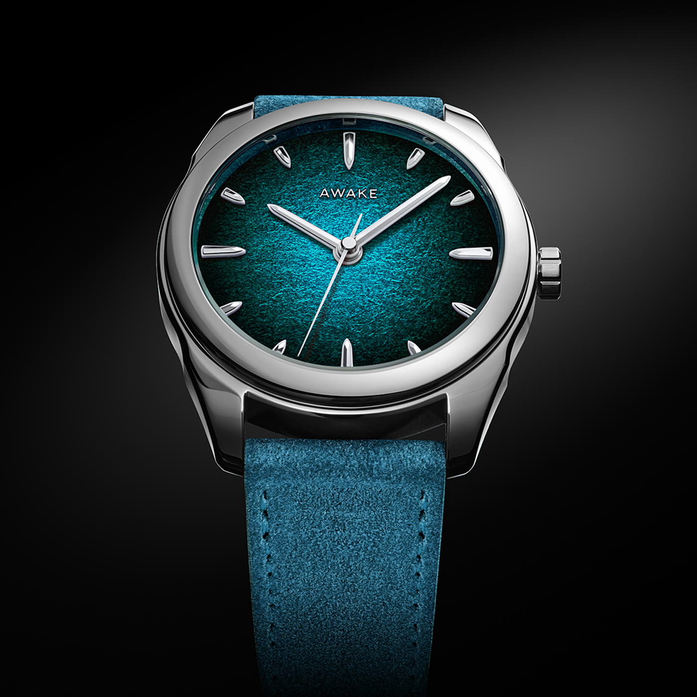 Sơn Mài – Silver Leaf “Atlantis Blue"