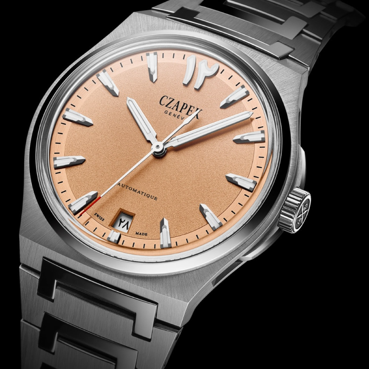 Czapek Antarctique Desert Rose Arabic Numerals dial