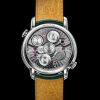 Arnold & Son World Time Double Tourbillon White Gold caseback