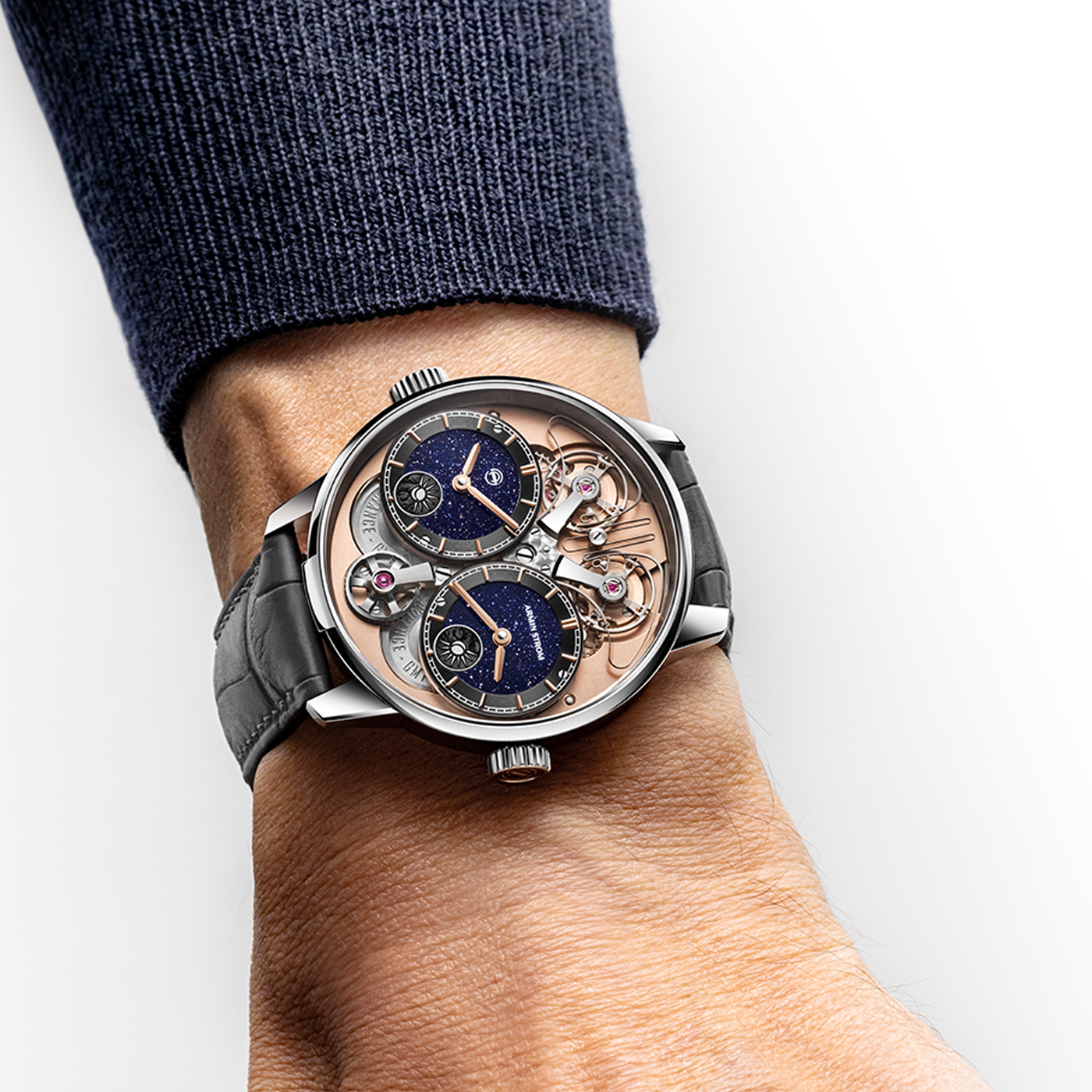 Dual Time GMT Resonance Aventurine