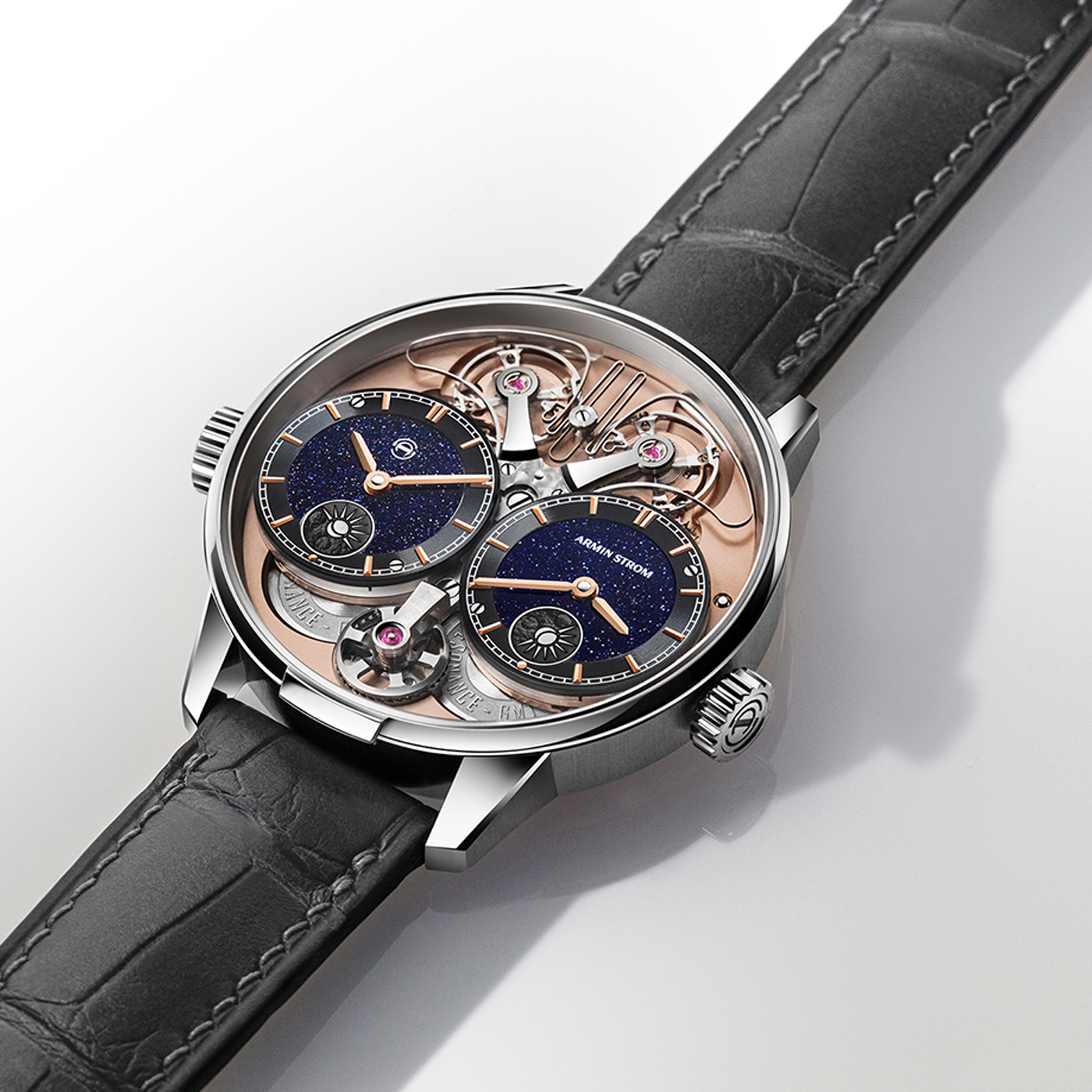 Dual Time GMT Resonance Aventurine