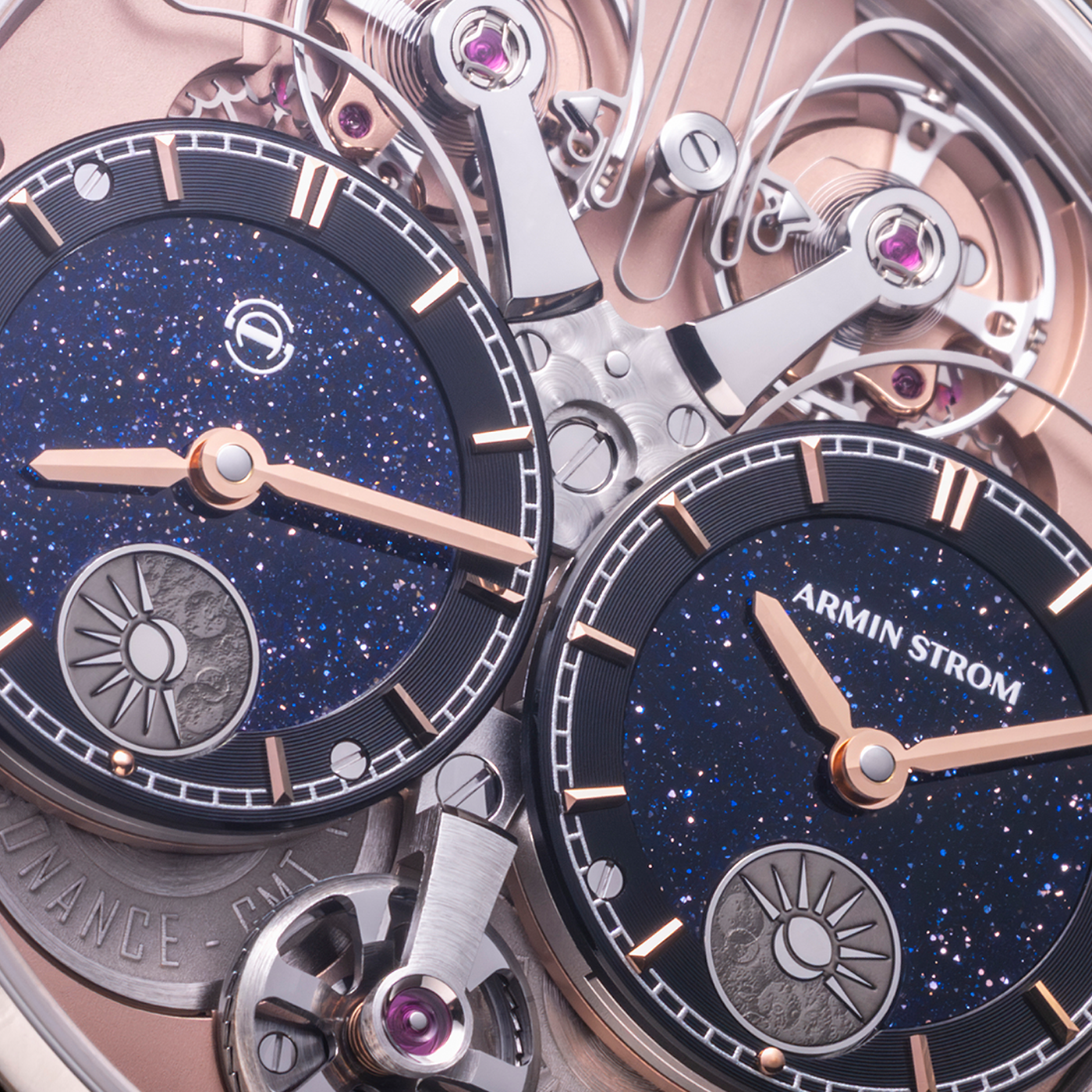 Dual Time GMT Resonance Aventurine