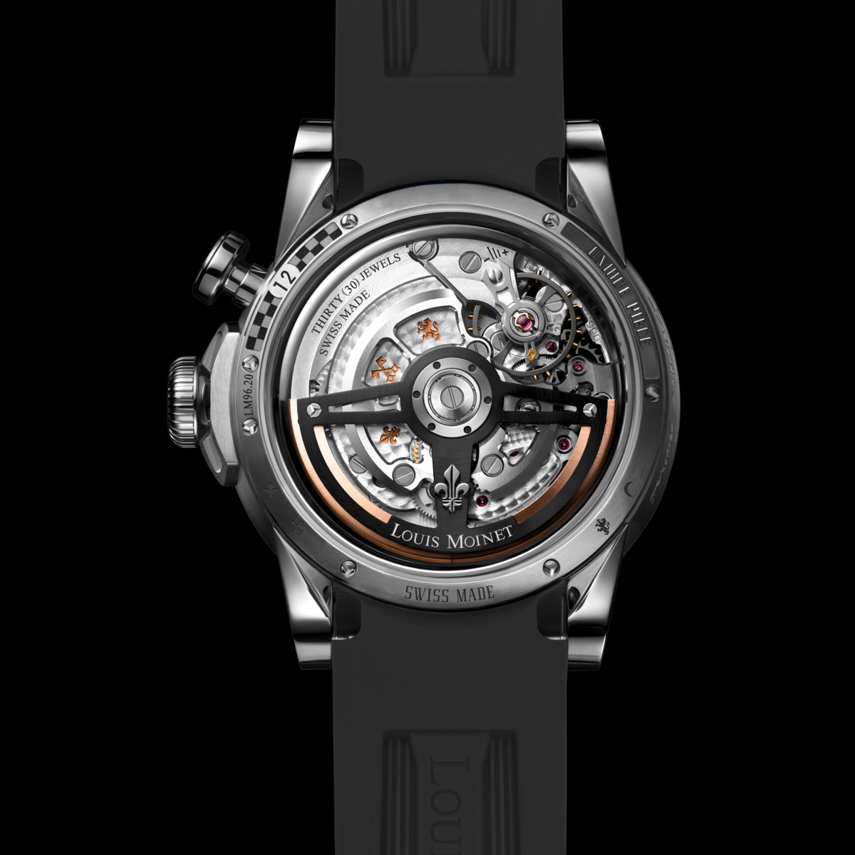 Louis Moinet Time to Race LM-96.20.FL Caseback