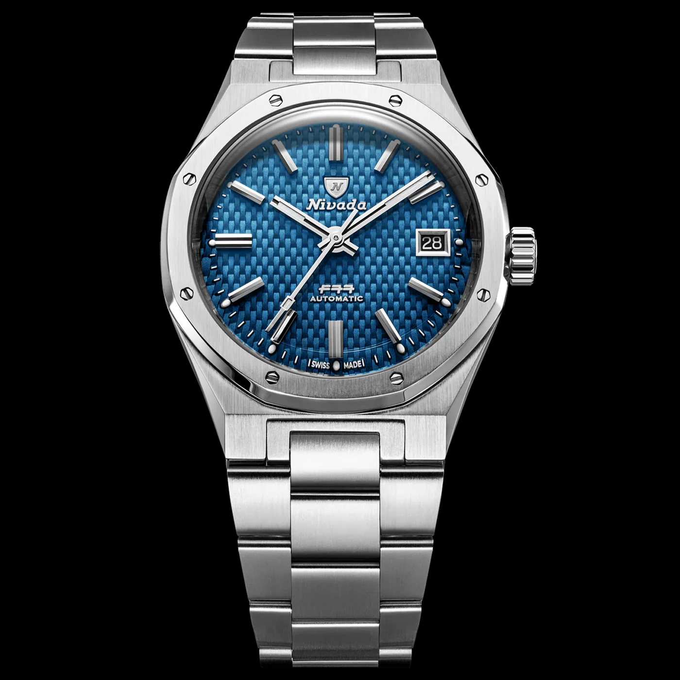 Nivada Grenchen F77 SST Blue MK2 - 38mm