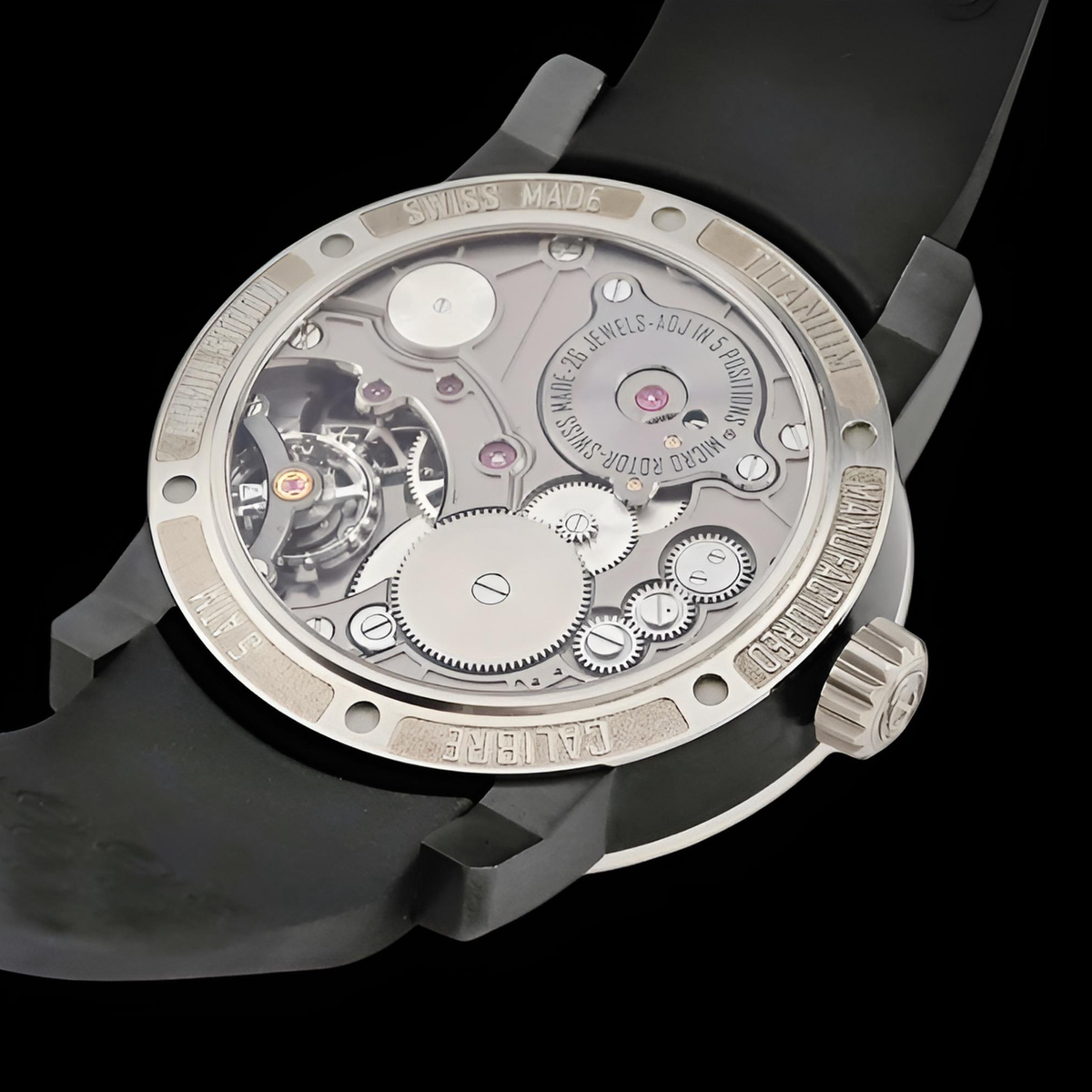 Armin Strom Racing Gravity ST14-GR.90 caseback Armin Strom Racing Gravity ST14-GR.90 caseback