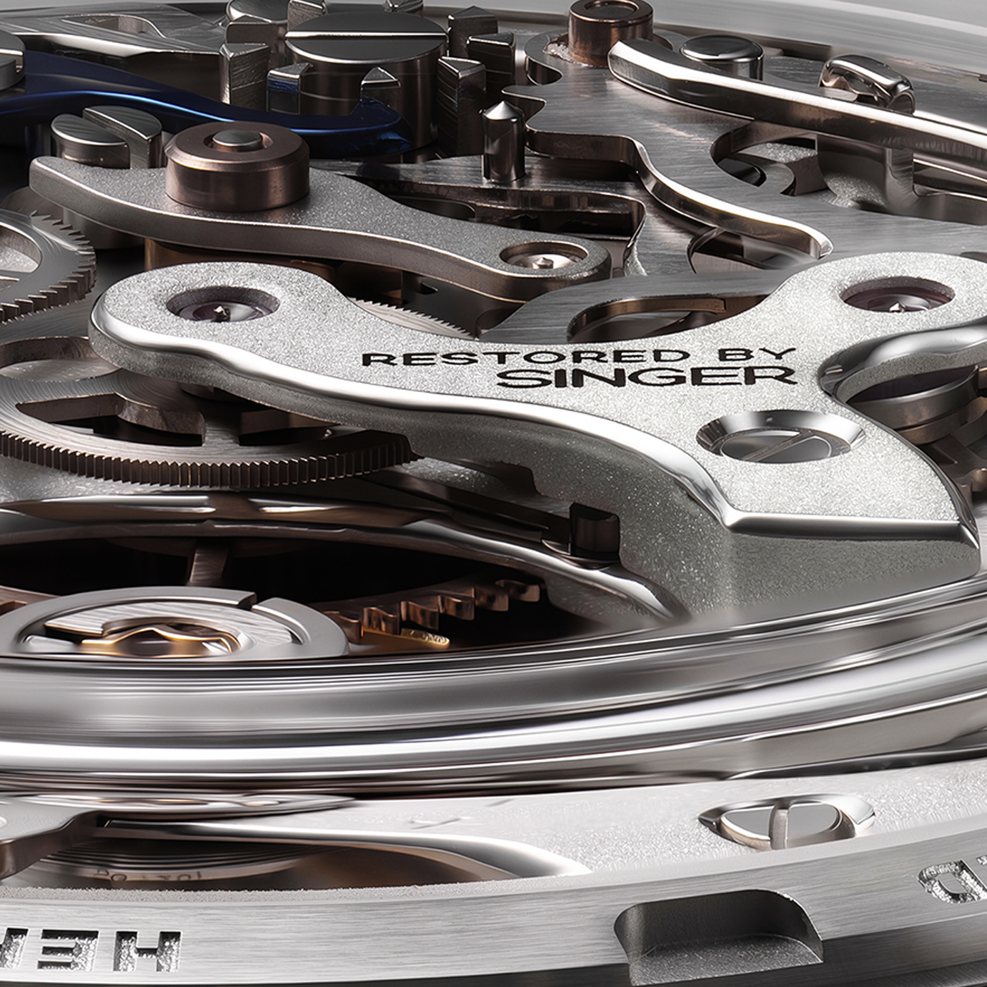 Singer Reimagined Heritage V72 (Stainless Steel) Movement Singer Reimagined Heritage V72 (Stainless Steel) Movement