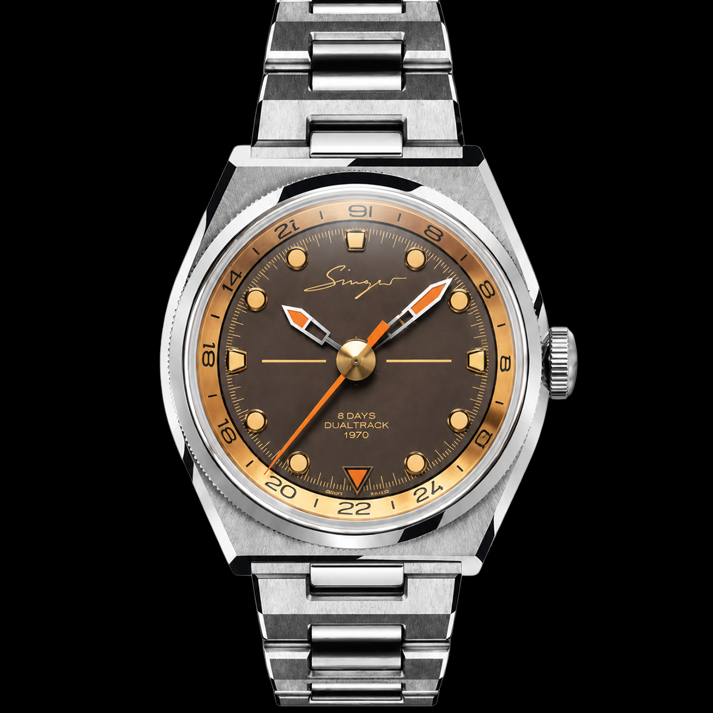 Singer 1970 DualTrack Dark Espresso Brown