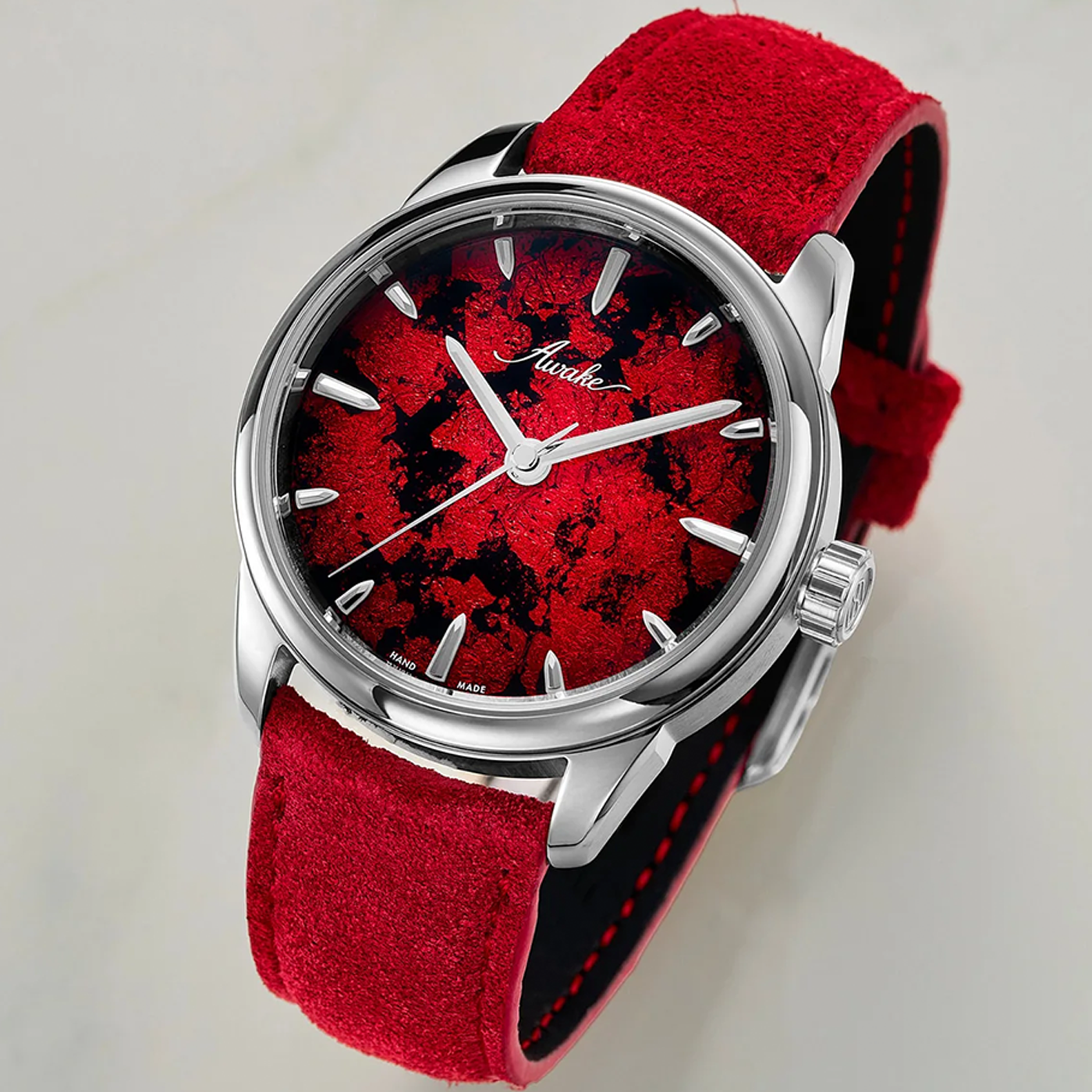 Awake Mài Frosted Leaf Blood Moon Dial