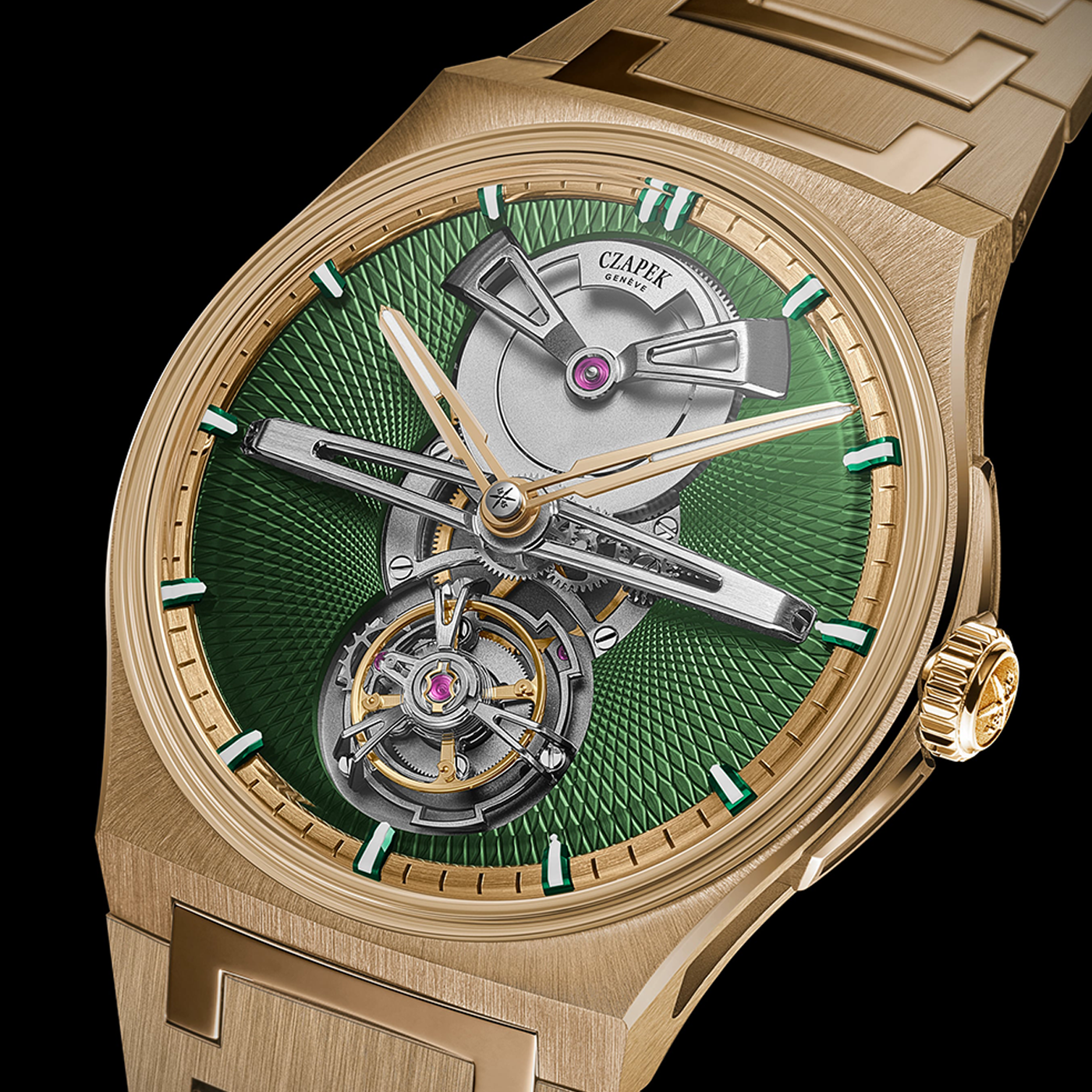 Czapek Antarctique Tourbillon Victory Green Dial