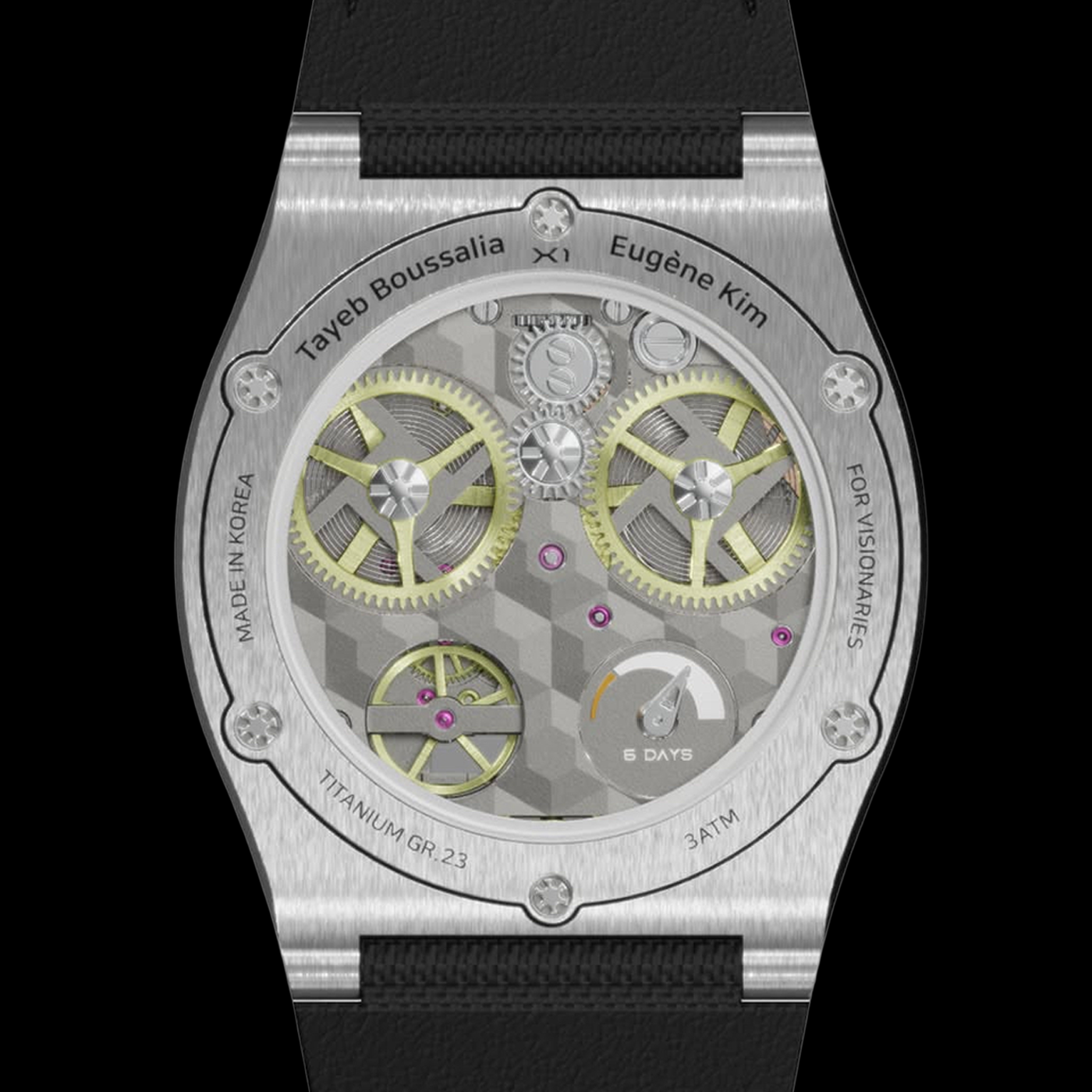Eugène Kim VERTIXPHERE X1 Caseback