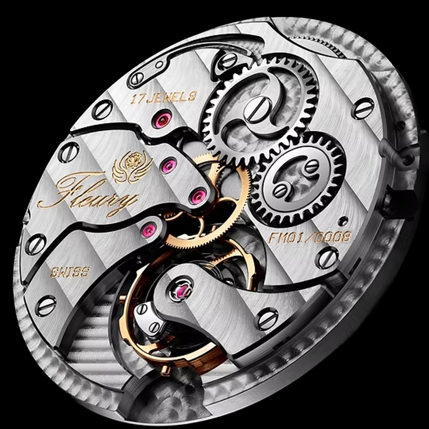 Fleury Chronograph FXR-4 Blue Movement