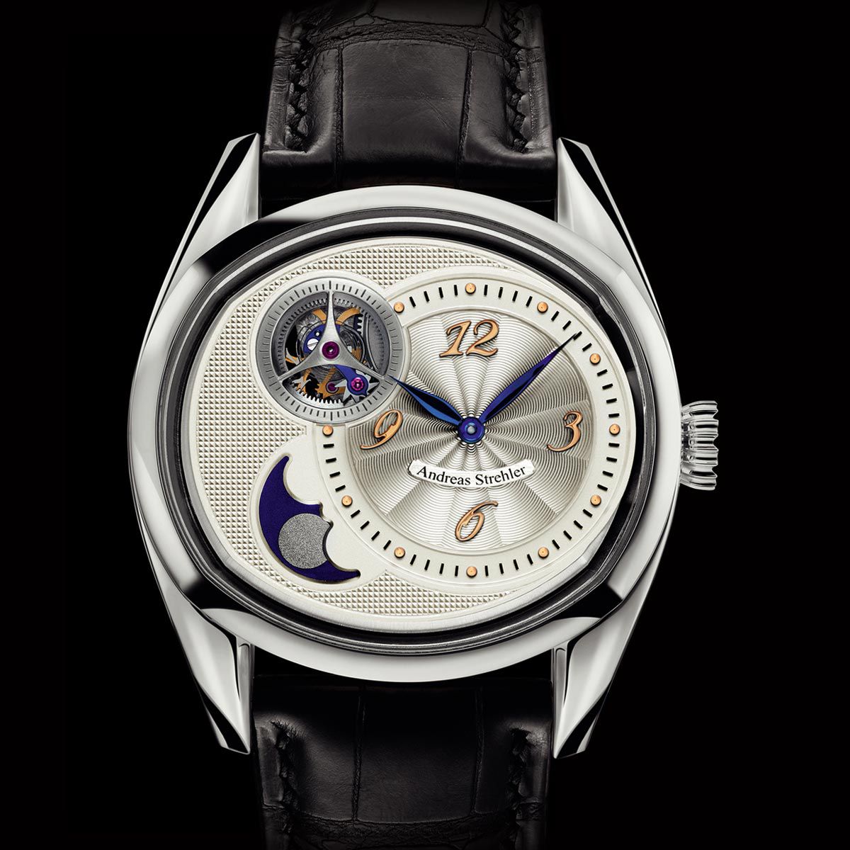 Andreas Strehler Sauterelle Lune platinum