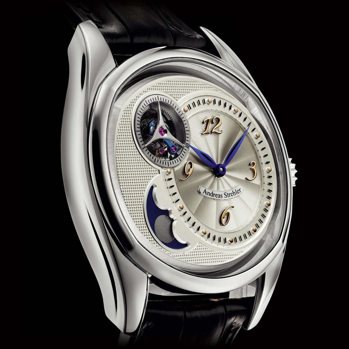 Strehler Sauterelle Lune platinum
